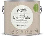 Sch&ouml;ner Wohnen Farbe Naturell Kreidefarbe 'Schneegest&ouml;ber' wei&szlig; matt 2,5 l
