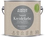 Sch&ouml;ner Wohnen Farbe Naturell Kreidefarbe 'Donnerwetter' dunkelgrau matt 2,5 l