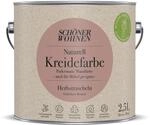 Sch&ouml;ner Wohnen Farbe Naturell Kreidefarbe 'Herbstrascheln' rostrot matt 2,5 l