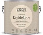 Sch&ouml;ner Wohnen Farbe Naturell Kreidefarbe 'Muschelliebe' hellbeige matt 2,5 l