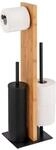 Wenko Stand-WC-Garnitur 'Lesina' Bambus 18 x 69 x 18 cm