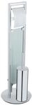 Wenko Stand WC-Garnitur 'Sulmona' 3-in-1 edelstahlfarben