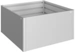 Biohort Hochbeet '1,5x1,5' silber 152 x 152 x 77 cm