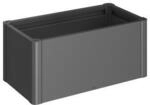 Biohort Pflanzbeet 'Belvedere MINI 100' dunkelgrau-metallic 102 x 53 x 45 cm