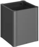Biohort Pflanzbeet 'Belvedere MIDI 50' dunkelgrau-metallic 53 x 53 x 61 cm
