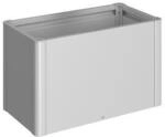 Biohort Pflanzbeet 'Belvedere MIDI 100' silber-metallic 102 x 53 x 61 cm
