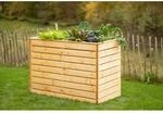 Westmann Hochbeet 'Asket L' Natur Holz 130 x 70 x 90 cm