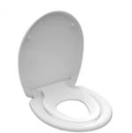 Sch&uuml;tte WC-Sitz 'FAMILY WHITE' mit Absenkautomatik wei&szlig; Duroplast
