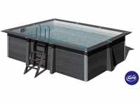 GRE Composite Pool-Set 'Avantgarde' 326 x 124 x 466 cm mit Sandfilter und...
