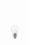 Philips LED-Leuchtmittel Tropfen matt E27 warmwei&szlig;