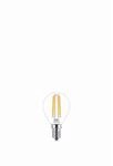 Philips LED-Leuchtmittel Tropfen klar E14 warmwei&szlig;