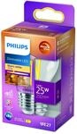 Philips LED-Tropfenlampe 'WarmGlow' klar E27 2 W, dimmbar