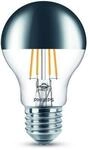 Philips LED Kopfspiegel 7,2 W E27, warmwei&szlig; 650 lm