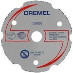 Dremel Mehrzweck-Karbid-Trennscheibe 'DSM500' &Oslash; 77 x 11,1 mm