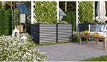 Vitavia Hochbeet 'Linus 858' 188 x 86 x 96 cm granitfarben, schwarz