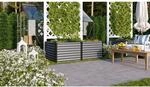 Vitavia Hochbeet 'Linus 630' 188 x 63 x 96 cm granitfarben, schwarz