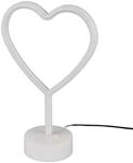 Reality Leuchten LED-Tischlampe 'Heart' 1,5 W 20 x 29,6 x 8,5 cm