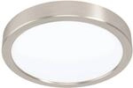 EGLO LED-Deckenleuchte 'Fueva 5' nickelfarben &Oslash; 21 x 2,8 cm 1800 lm