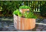 Westmann Kr&auml;uterspirale 'Luise' Holz natur 400 x 55 x 74 cm
