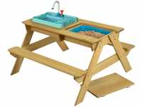 TP-Toys Spiel- & Matschtisch 'TP617 Murmeltier' inklusive Waschbecken und Sandkasten