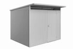 Biohort Ger&auml;tehaus 'AvantGarde' Gr. A6 silber-metallic 260 x 260 cm mit Standardt&uuml;r