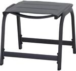 Siena Garden Gartenhocker 'Tesoro' stapelbar Aluminium anthrazit 51 x 44 x 52 cm