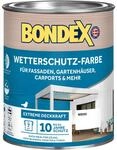 Bondex Wetterschutzfarbe wei&szlig; 750 ml
