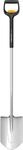 Fiskars Spaten 'Xact' Edelstahl 19 x 111 - 130 cm