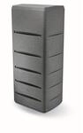 ARVES Wandtank 'Tower' grau 720 l