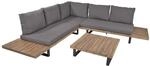 Garden Pleasure Loungem&ouml;belset 'Acapulco' Stahl anthrazit 4-teilig