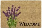 Astra Kokosmatte 'Coco Style' 40 x 60 cm Lavendel braun