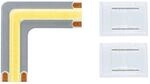Paulmann LED-Strip 'MaxLED 500 Full-Line COB Edge Daylight' 90&deg; Ecke 0,3 W silber