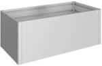Biohort Hochbeet '2x1' silber 201 x 102 x 77 cm