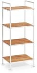 Zeller Badregal wei&szlig; 39 x 95 x 33 cm