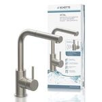 Sch&uuml;tte Sp&uuml;ltischarmatur 'Vital' Edelstahloptik 27,5 cm mit Sensor
