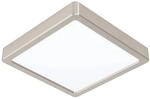 EGLO LED-Deckenleuchte 'Fueva 5' nickelfarben 21 x 21 x 2,8 cm 1800 lm