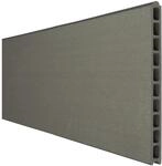 GroJa Einzelprofil 'Grande' BPC Stecksystem grau 180 x 25,3 x 1,9 cm