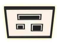 Briloner LED-Deckenleuchte 'Pac' schwarz 42,3 x 42,3 cm 3000 lm