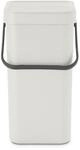 Brabantia Abfallbeh&auml;lter 'Sort & Go' 12 l light grey