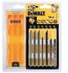 DeWALT DT2298-QZ XPC Stichs&auml;gebl&auml;tter-Set HCS - f&uuml;r professionelle Akku- und ...