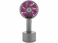Unold Breezy Swing purple Ventilator Akku 2-8 Std 120°Oszillation lila 86639