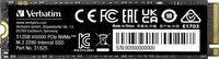 Verbatim 31825, Verbatim SSD Vi5000 31825 | 512GB M.2 2280 | PCIe 4.0 NVMe | bis 5000