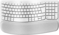 Logitech 920-012284, Logitech Wave Keys Kabellose ergonomische Tastatur DE-Layout 