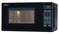 Sharp R242BKW, SHARP Mikrowelle Solo R242BKW | 20 Liter | 800 Watt | 11