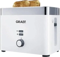 Graef TO 61, Graef Toaster TO 61 | 2-Schlitz-Toaster | Wei&szlig; | 888W 