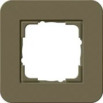 Gira 0211416, GIRA Abdeckrahmen 1fach E3 0211416 | Soft-Touch | Tr&auml;gerrahmen