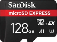 Sandisk SDSQXFN-128G-GN4NN, Sandisk microSDXC Express Karte 128GB | UHS-I U3 | A1 