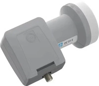 Wisi 76168, WISI Speisesystem Single LNB OC01E | Universal 1 Teilnehmer | 1 Ausgang 