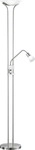 Trio 421910207, Trio Leuchten LED Stehleuchte Santo II | Deckenfluter mit Leseleuchte