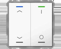 MDT BE-TAL6302.C1, MDT Taster Light 63 2-fach BE-TAL6302.C1 | KNX Tastsensor | 4